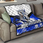 Personalised Canterbury Bankstown Bulldogs Quilt Rugby Mascot Sydney City Skyline