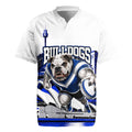 Personalised Canterbury Bankstown Bulldogs Rugby Jersey Rugby Mascot Sydney City Skyline