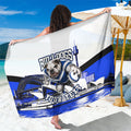 Personalised Canterbury Bankstown Bulldogs Sarong Rugby Mascot Sydney City Skyline
