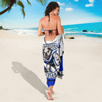 Personalised Canterbury Bankstown Bulldogs Sarong Rugby Mascot Sydney City Skyline