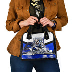 Personalised Canterbury Bankstown Bulldogs Shoulder Handbag Rugby Mascot Sydney City Skyline