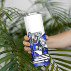 Personalised Canterbury Bankstown Bulldogs Skinny Tumbler Rugby Mascot Sydney City Skyline