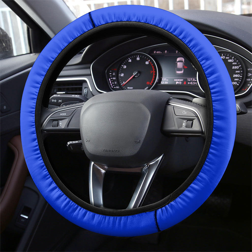 Canterbury Bankstown Bulldogs Steering Wheel Cover Rugby Mascot Sydney City Skyline