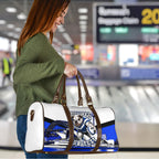 Personalised Canterbury Bankstown Bulldogs Travel Bag Rugby Mascot Sydney City Skyline