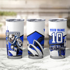 Personalised Canterbury Bankstown Bulldogs Tumbler Cup Rugby Mascot Sydney City Skyline