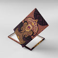 Personalized Brisbane Broncos Canvas Wall Art Polynesian Tribal Pattern Style