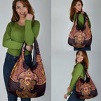 Personalized Brisbane Broncos Grocery Bag Polynesian Tribal Pattern Style