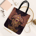 Personalized Brisbane Broncos Tote Bag Polynesian Tribal Pattern Style