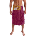 Personalized Brisbane Lions Lavalava Polynesian Tribal Pattern Heritage Football