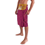 Personalized Brisbane Lions Lavalava Polynesian Tribal Pattern Heritage Football