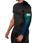 Personalized Canberra Raiders Arm Sleeves Polynesian Tribal Pattern Style