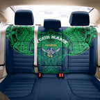 Personalized Canberra Raiders Back Car Seat Cover Polynesian Tribal Pattern Style