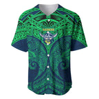 Personalized Canberra Raiders Baseball Jersey Polynesian Tribal Pattern Style
