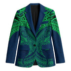 Personalized Canberra Raiders Blazer Polynesian Tribal Pattern Style