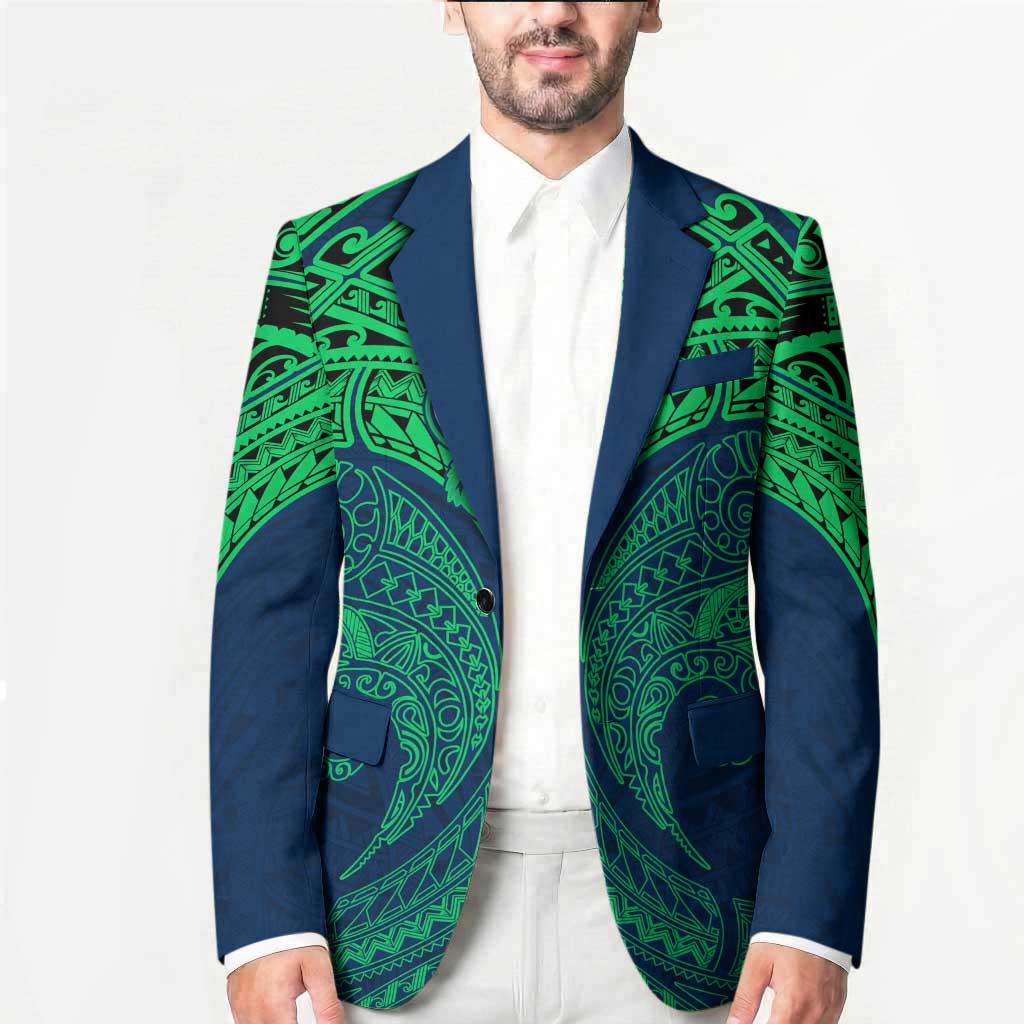 Personalized Canberra Raiders Blazer Polynesian Tribal Pattern Style