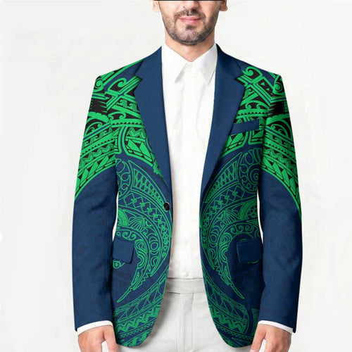Personalized Canberra Raiders Blazer Polynesian Tribal Pattern Style