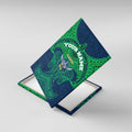 Personalized Canberra Raiders Canvas Wall Art Polynesian Tribal Pattern Style