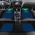 Personalized Canberra Raiders Car Mats Polynesian Tribal Pattern Style