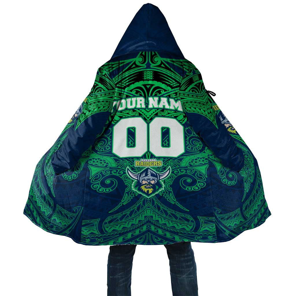 Personalized Canberra Raiders Cloak Polynesian Tribal Pattern Style