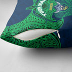 Personalized Canberra Raiders Pillow Cover Polynesian Tribal Pattern Style