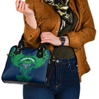 Personalized Canberra Raiders Shoulder Handbag Polynesian Tribal Pattern Style