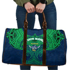 Personalized Canberra Raiders Travel Bag Polynesian Tribal Pattern Style