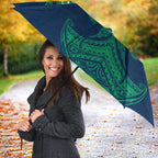 Personalized Canberra Raiders Umbrella Polynesian Tribal Pattern Style