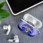 Personalized Canterbury-Bankstown Bulldogs AirPods Case Polynesian Tribal Pattern Style