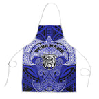 Personalized Canterbury-Bankstown Bulldogs Apron Polynesian Tribal Pattern Style