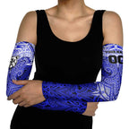 Personalized Canterbury-Bankstown Bulldogs Arm Sleeves Polynesian Tribal Pattern Style