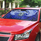 Personalized Canterbury-Bankstown Bulldogs Auto Sun Shade Polynesian Tribal Pattern Style