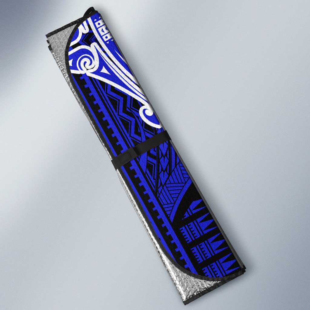 Personalized Canterbury-Bankstown Bulldogs Auto Sun Shade Polynesian Tribal Pattern Style