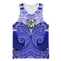 Personalized Canterbury-Bankstown Bulldogs Basketball Jersey Polynesian Tribal Pattern Style