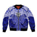 Personalized Canterbury-Bankstown Bulldogs Bomber Jacket Polynesian Tribal Pattern Style