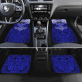 Personalized Canterbury-Bankstown Bulldogs Car Mats Polynesian Tribal Pattern Style