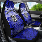 Personalized Canterbury-Bankstown Bulldogs Car Seat Cover Polynesian Tribal Pattern Style