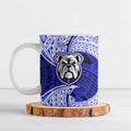 Personalized Canterbury-Bankstown Bulldogs Ceramic Mug Polynesian Tribal Pattern Style