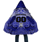 Personalized Canterbury-Bankstown Bulldogs Cloak Polynesian Tribal Pattern Style