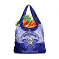 Personalized Canterbury-Bankstown Bulldogs Grocery Bag Polynesian Tribal Pattern Style