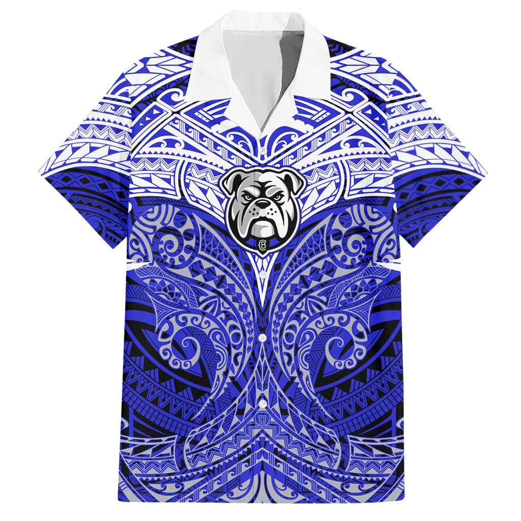 Personalized Canterbury-Bankstown Bulldogs Hawaiian Shirt Polynesian Tribal Pattern Style