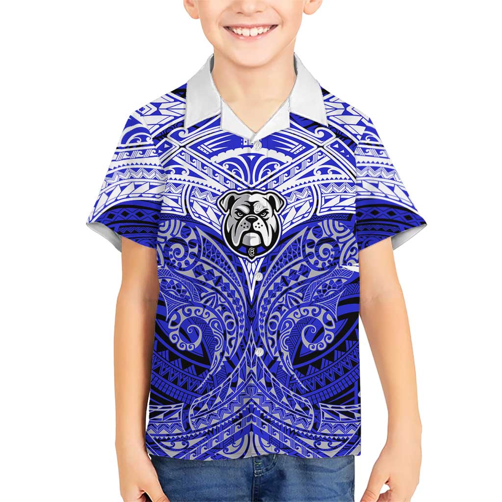 Personalized Canterbury-Bankstown Bulldogs Hawaiian Shirt Polynesian Tribal Pattern Style