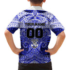 Personalized Canterbury-Bankstown Bulldogs Hawaiian Shirt Polynesian Tribal Pattern Style