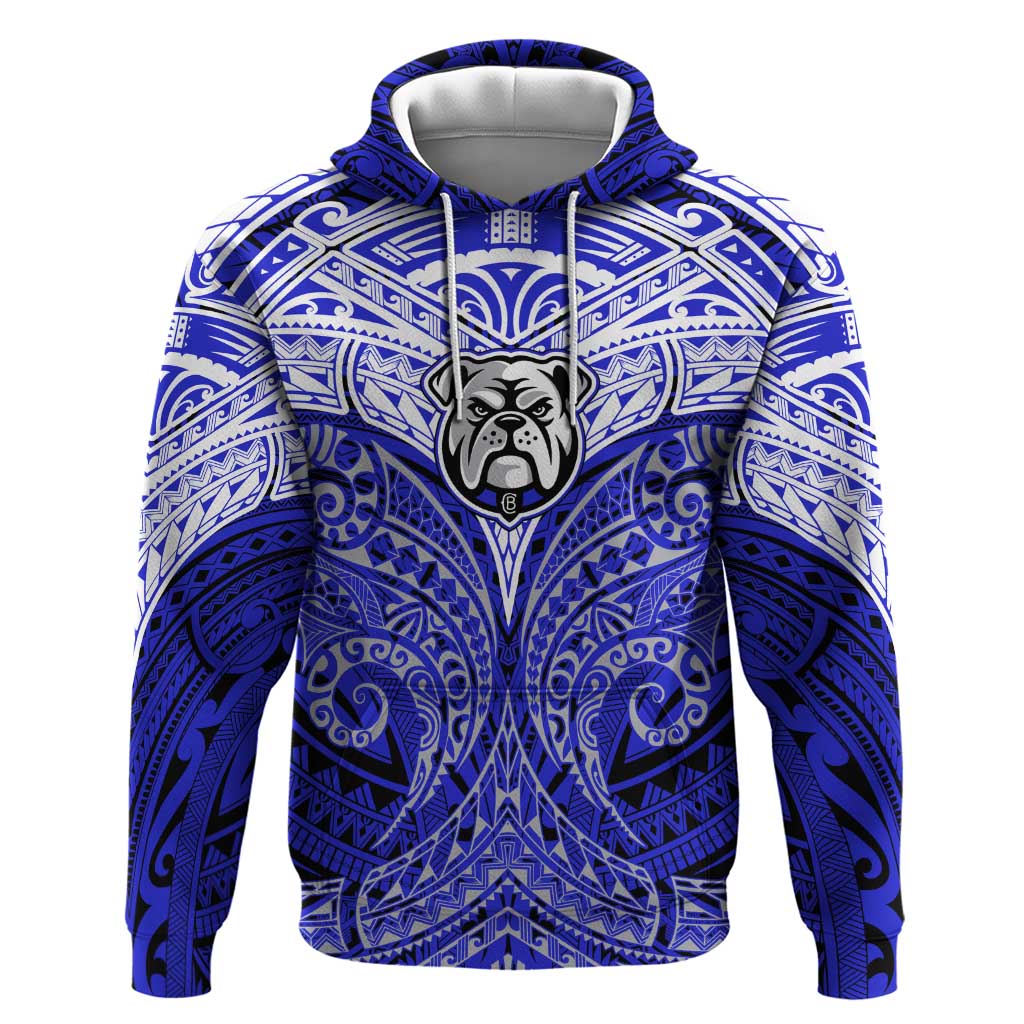 Personalized Canterbury-Bankstown Bulldogs Hoodie Polynesian Tribal Pattern Style
