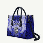 Personalized Canterbury-Bankstown Bulldogs Leather Bag Polynesian Tribal Pattern Style