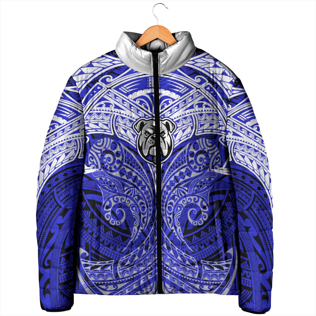 Personalized Canterbury-Bankstown Bulldogs Padded Jacket Polynesian Tribal Pattern Style