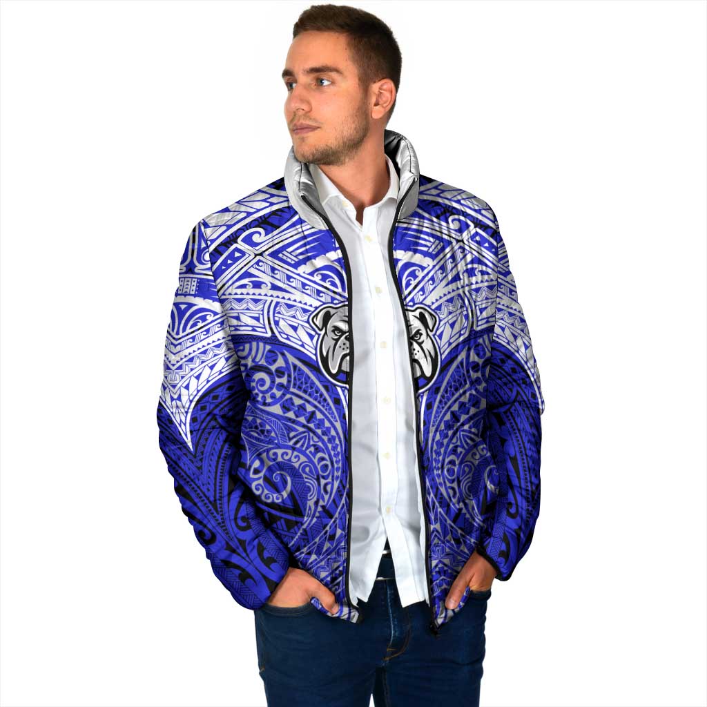 Personalized Canterbury-Bankstown Bulldogs Padded Jacket Polynesian Tribal Pattern Style