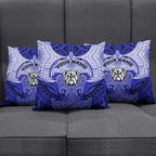 Personalized Canterbury-Bankstown Bulldogs Pillow Cover Polynesian Tribal Pattern Style