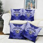 Personalized Canterbury-Bankstown Bulldogs Pillow Cover Polynesian Tribal Pattern Style