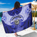 Personalized Canterbury-Bankstown Bulldogs Sarong Polynesian Tribal Pattern Style