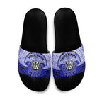 Personalized Canterbury-Bankstown Bulldogs Slide Sandals Polynesian Tribal Pattern Style